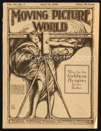 2h084 MOVING PICTURE WORLD exhibitor magazine April 12, 1919 Sessue Hayakawa, Mary Pickford