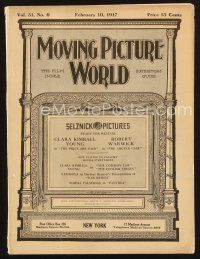 2h075 MOVING PICTURE WORLD exhibitor magazine February 10, 1917 Max Linder, Pickford, George Cohan