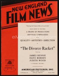 2h093 NEW ENGLAND FILM NEWS exhibitor magazine October 6, 1932 Fairbanks in Mr. Robinson Crusoe!