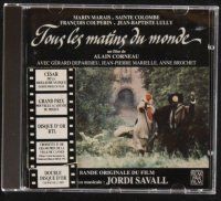 2h313 ALL THE MORNINGS OF THE WORLD soundtrack CD '93 music by Savall, Marais, Colombe, and more!