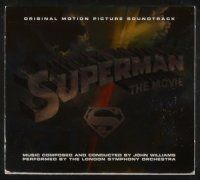 2h351 SUPERMAN soundtrack CD '00 original motion picture score by John Williams!