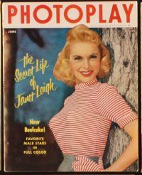 2h030 LOT OF 11 PHOTOPLAY MAGAZINES Jan - Nov 1954 Rock Hudson, Liz Taylor, Marilyn Monroe & more!