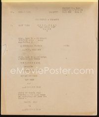 2h259 UNDER PUP continuity & dialogue script '39 screenplay by Grover Jones!