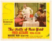2j085 BELLE OF NEW YORK LC #8 '52 waiter Fred Astaire between sexy Vera-Ellen & Alice Pearce!