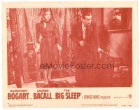 2j100 BIG SLEEP LC #6 R54 Humphrey Bogart with gun & sexy Lauren Bacall, Howard Hawks