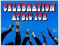 2j172 CELEBRATION AT BIG SUR TC '71 celebrate with Joan Baez, Crosby, Stills, Nash & Young!