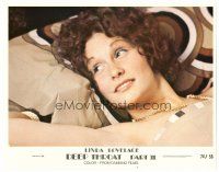 2j221 DEEP THROAT II LC #7 '74 close up of Linda Lovelace in bed, directed by Joe Sarno!