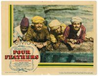 2j293 FOUR FEATHERS LC '39 Zoltan Korda epic, c/u of John Clements & turbaned men in chains!