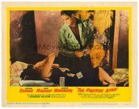 2j301 FUGITIVE KIND LC #3 '60 tough Marlon Brando throws money down on Anna Magnani on bed!