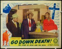 2j326 GO DOWN DEATH LC '44 Spencer Williams directs this African American tale of Jesus & the Devil