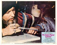 2j332 GOLDEN VOYAGE OF SINBAD LC #3 '73 Ray Harryhausen, c/u of Tom Baker in turban by tiny gargoyle