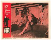 2j430 JOHNNY COOL LC #5 '63 sexy Elizabeth Montgomery gambles at craps with Sammy Davis Jr.!