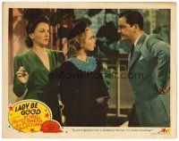 2j450 LADY BE GOOD LC '41 Rose Hobart watches Ann Sothern & Robert Young argue!
