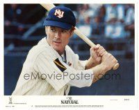 2j569 NATURAL LC #7 '84 best close up of baseball player Robert Redford up to bat!