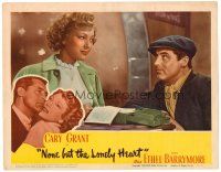 2j584 NONE BUT THE LONELY HEART LC '44 close up of pretty June Duprez smiling at Cary Grant!