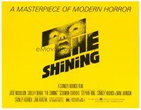 2j712 SHINING TC '80 Stephen King & Stanley Kubrick horror masterpiece, crazy Jack Nicholson!