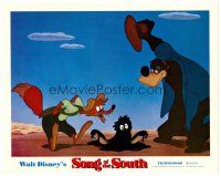 2j747 SONG OF THE SOUTH LC R72 Walt Disney, Br'er Bear & Br'er Fox with tar-covered Br'er Rabbit!