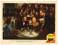 2j748 SONG OF THE THIN MAN LC #8 '47 William Powell & Myrna Loy at table in ship gambling casino!