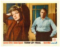 2j809 TERM OF TRIAL LC #6 '62 teacher Laurence Olivier has betrayed wife Simone Signoret!