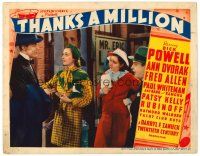 2j814 THANKS A MILLION LC '35 Dick Powell, Ann Dvorak, Patsy Kelly & Fred Allen!
