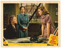 2j864 TRIAL OF MARY DUGAN LC '41 pretty Laraine Day tells women they can't keep her any longer!