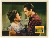 2j954 WILD GEESE CALLING LC '41 romantic close up of Henry Fonda & sexy pretty Joan Bennett!