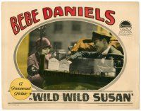 2j958 WILD WILD SUSAN LC '25 society girl Bebe Daniels on the run with chauffeur Rod La Rocque!