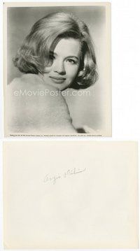 2k065 ANGIE DICKINSON 8x10.25 still '64 head & shoulders close up of the beautiful actress!