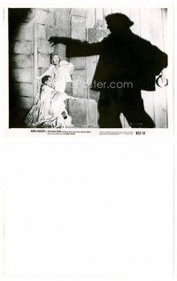 2k132 BLACK ROOM 8x10 still R55 two women terrified by Boris Karloff's shadow!