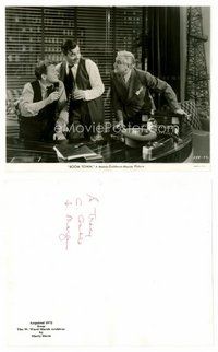 2k146 BOOM TOWN 7.5x9.25 still '40 Frank Morgan glares at drinking Clark Gable & Spencer Tracy!