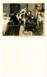 2k202 CHRISTMAS CAROL 8x10 still '38 Gene Lockhart as Bob Cratchit with his family!