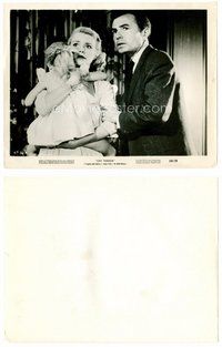 2k234 CRY TERROR 8x10.25 still '58 c/u of James Mason, Inger Stevens & their young daughter!