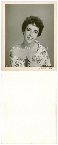 2k301 ELIZABETH TAYLOR 8x10 still '53 beautiful smiling portrait from The Girl Who Had Everything!