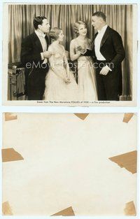 2k331 FOX MOVIETONE FOLLIES OF 1930 7.75x10 still '30 El Brendel, William Collier & pretty girls!