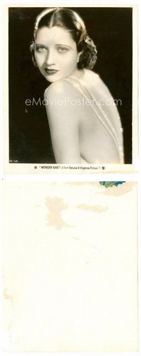 2k453 KAY FRANCIS 8x10 still '34 c/u facing the camera & showing her back from Wonder Bar!