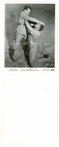 2k660 ROPE OF SAND 8x10 still '49 c/u of Burt Lancaster in death struggle with Paul Henreid!