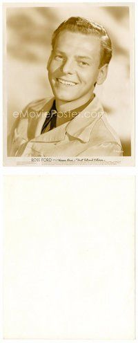2k663 ROSS FORD 8x10 still '40s head & shoulders smiling portrait of the young actor!