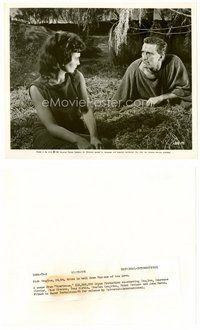 2k722 SPARTACUS 8x10 still '61 Stanley Kubrick, c/u of slave Kirk Douglas & pretty Jean Simmons!