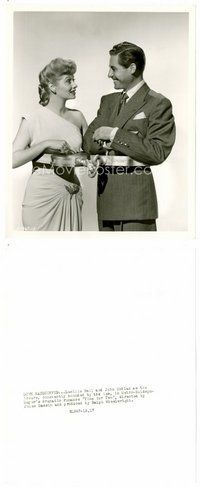 2k781 TWO SMART PEOPLE 8x10 still '46 Lucille Ball & John Hodiak in giant handcuffs, Time for Two!