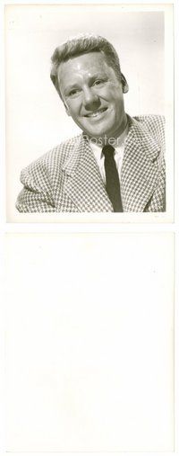 2k797 VAN JOHNSON 8x10 still '50s close smiling head & shoulders portrait wearing suit & tie!