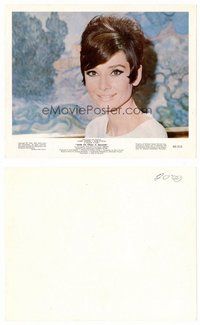 2k017 HOW TO STEAL A MILLION color 8x10 still '66 great close up of smiling Audrey Hepburn!