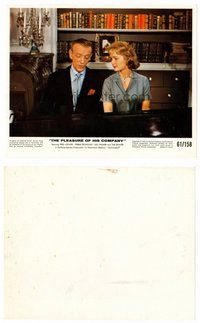 2k023 PLEASURE OF HIS COMPANY color 8x10 still '61 Fred Astaire plays the piano for Debbie Reynolds!