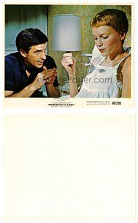 2k026 ROSEMARY'S BABY color 8x10 still '68 Roman Polanski, John Cassavetes talks to Mia Farrow!