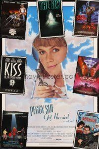 2m031 LOT OF 32 UNFOLDED ONE-SHEETS '79 - '96 Peggy Sue Got Married, The Fly, Star Trek V & more!