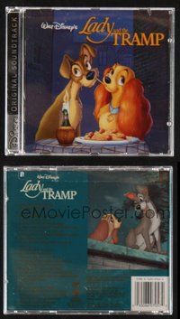 2m299 LADY & THE TRAMP soundtrack CD '01 music by Peggy Lee, Oliver Wallace, The Mello Men & more!