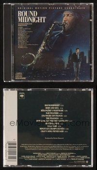 2m318 ROUND MIDNIGHT soundtrack CD '90 music by Herbie Hancock, Tony Williams, Chet Baker, and more!