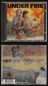 2m329 UNDER FIRE soundtrack CD '00 original motion picture score by Jerry Goldsmith!