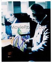 2m274 RUSSELL CROWE signed color 8x10 REPRO still '01 reading & wearing glasses from The Insider!