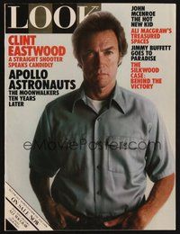 2m093 CLINT EASTWOOD magazine July 1979 special supplement of Look exclusively about him!