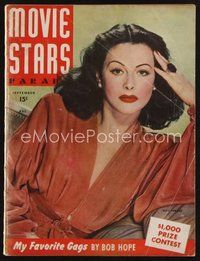 2m104 MOVIE STARS magazine September 1943 sexy Hedy Lamarr appearing in The Heavenly Body!
